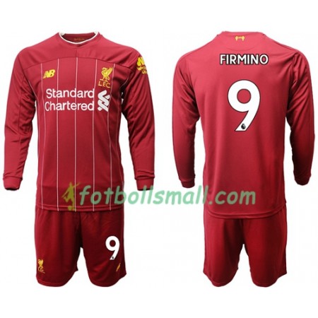 Liverpool Fotbollströjor Firmino 9 Barn Hemma tröja 2019/20 Långärmad